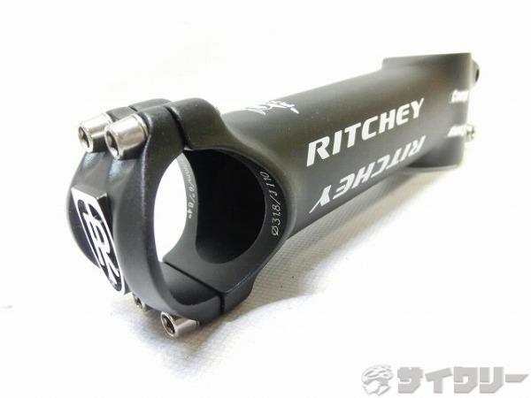 製品情報カテゴリハンドル関連 ステム アヘッド メーカーリッチー年式-色状態ランクA(未使用品)送料サイズ小型サイズステム長：120mmコラム径：28.6mmクランプ径：31.8mm角度：6°パーツ色：ブラック状態コメント未使用保管品でございます。その他【RITCHEY】