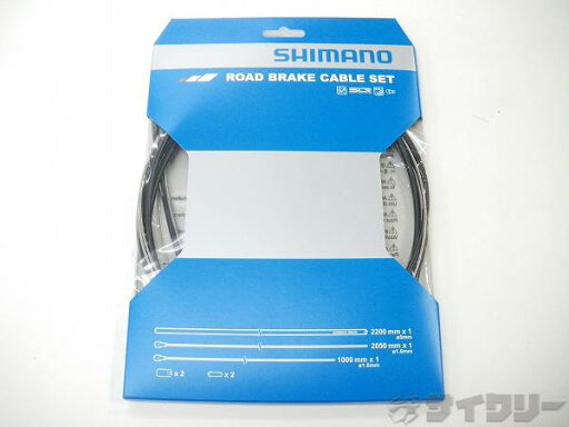 その他 シマノ ロード用SUSブレーキケーブルセット ブラック 新品 その他 シマノ ロード用SUSブレーキケーブルセット ブラック 新品
