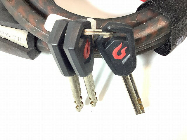 鍵、ロック ワイヤーロック ブラックバーン ワイヤーロック ANGOLA KEY φ12x1800mm...