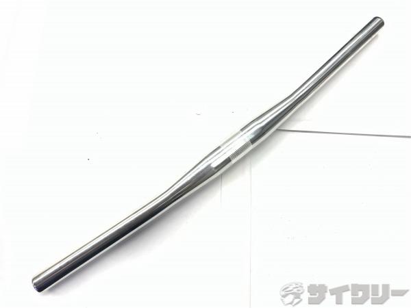 ハンドル フラット/ライザーバー 不明 フラットバーハンドル シルバー 31.8/540mm ...