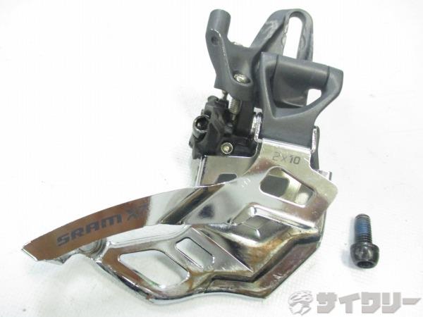 製品情報カテゴリドライブトレイン フロントディレイラー メーカースラム年式-色状態ランクD(年式相応のキズあり)送料サイズ小型サイズパーツ対応段数：2sケーブルルーティング：上状態コメント中古品でございます。使用に伴う傷、使用感がございます...