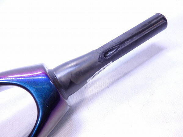 フォーク トレック カーボンフォーク テーパーコラム ディスクブレーキ用 - 中古