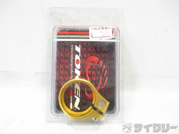Mountain Bikes - シートポスト その他 トーケン シートクランプ MTX ゴールド φ34.9mm - 中古