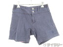 ボトムス ショート/ハーフ カペルミュール ショートパンツ レディース34 デニムパープル - 中古