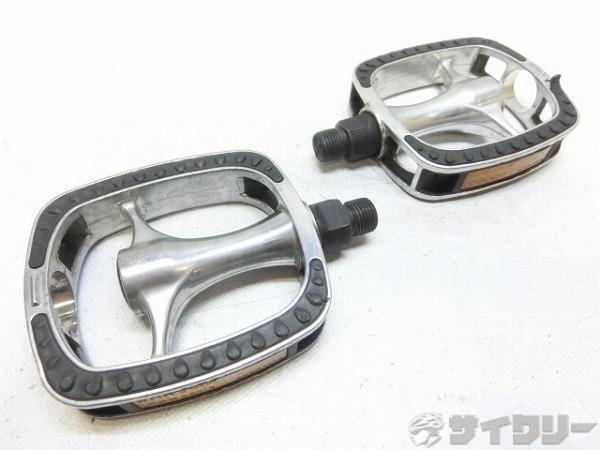 ペダル フラットペダル VP フラットペダル シルバー - 中古