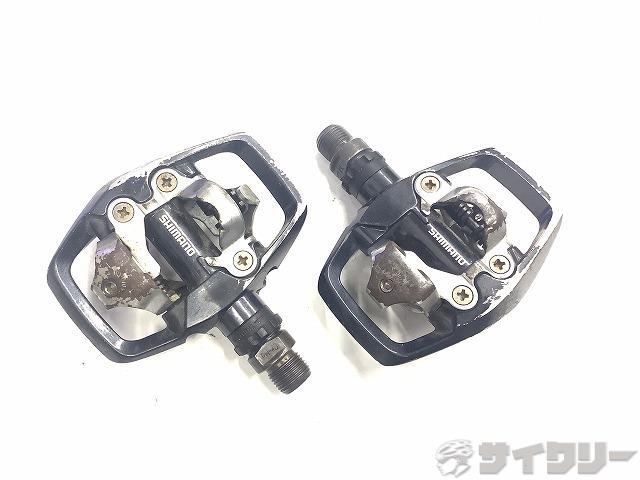 ペダル ビンディングペダル シマノ ビンディングペダル PD-ED500 SPD - 中古