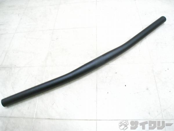 ハンドル フラット/ライザーバー 不明 フラットバー 540/25.4mm アルミ ブラック -...