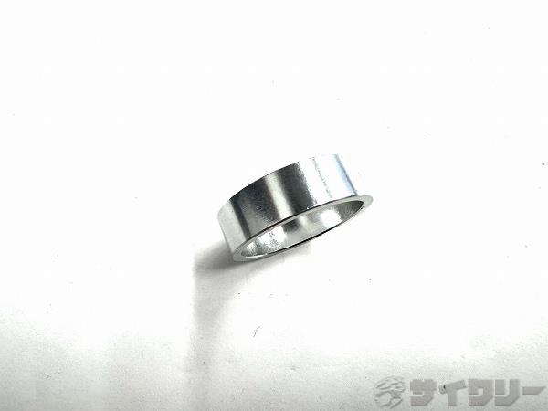 ヘッドパーツ コラムスペーサー 不明 コラムスペーサー 10mm/28.6mm シルバー - 中古