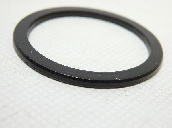 ヘッドパーツ コラムスペーサー 不明 コラムスペーサー ブラック OS/2mm - 中古