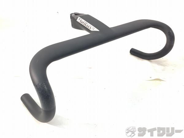 ハンドル ドロップ ウィリエール ステム一体型カーボンドロップハンドル FILANTE BAR 420mm/114mm/OS ※注あり - 中古