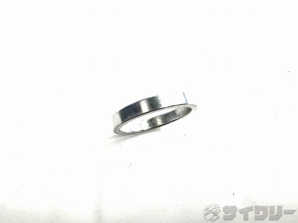 ヘッドパーツ コラムスペーサー 不明 コラムスペーサー 5mm/28.6mm シルバー - 中古