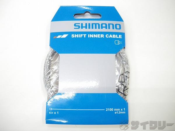 その他 シマノ シフトインナーケーブル 1.2x2100mm 新品