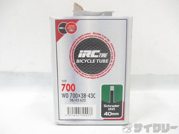樂天商城 - チューブ 700C IRC 米式チューブ 700x38-43c 40mm - 中古