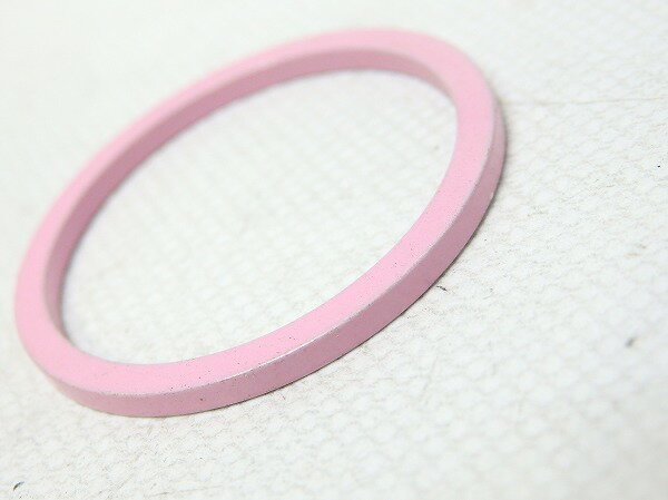 ヘッドパーツ コラムスペーサー 不明 コラムスペーサー ピンク OS/2mm - 中古
