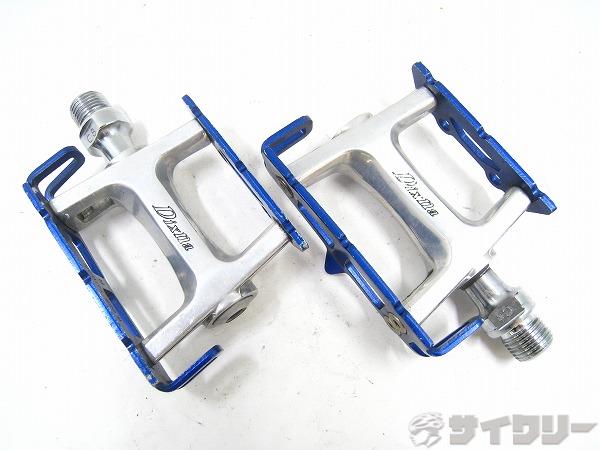 Pedal - ペダル フラットペダル ディズナ フラットペダル シルバー/ブルー - 中古
