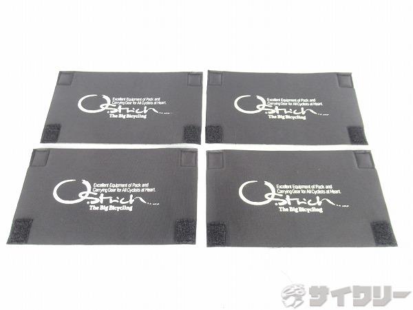 樂天商城 - その他用品類 オーストリッチ フレームカバーB　ブラック　約140×約240mm　4枚 - 中古