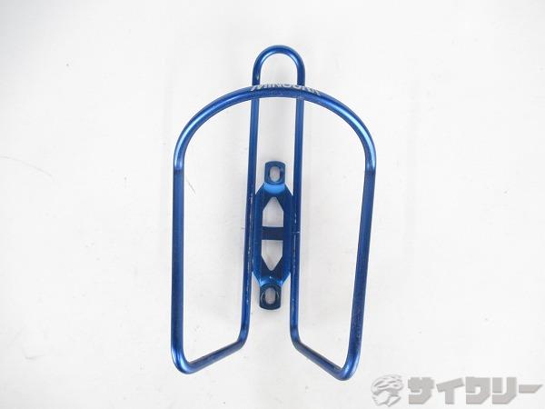 ボトルケージ ミノウラ ボトルケージ　DURA-CAGE　ブルー　レーサーボトル対応 - 中古