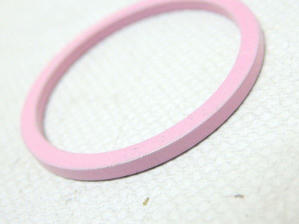 ヘッドパーツ コラムスペーサー 不明 コラムスペーサー ピンク OS/2mm - 中古