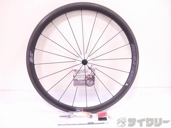 ホイール 700C プロファイルデザイン フロントホイール TWENTY FOUR 38 700C/チューブラー - 中古(4.0)