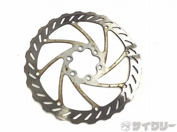 ブレーキ用小物 ディスクローター 不明 ディスクローター 160mm/6穴 錆あり - 中古