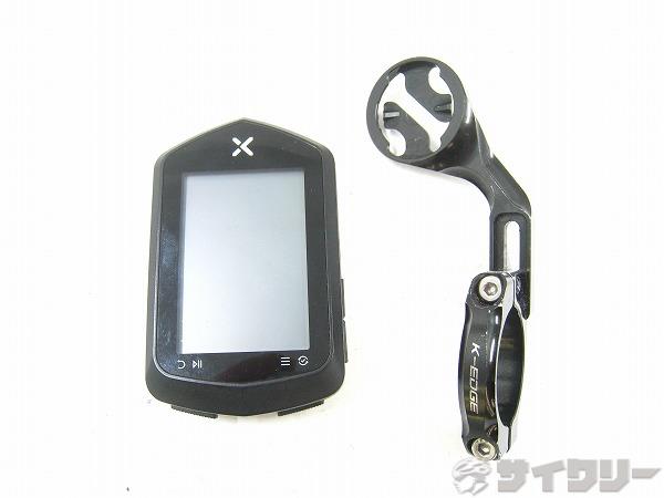 サイクルコンピュータ ハートレートモニター機能有 XOSS GPSサイクルコンピューター NAV 本体、マウントのみ - 中古
