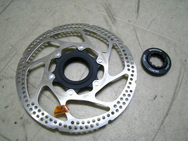 ブレーキ用小物 ディスクローター シマノ ディスクブレーキローター SM-RT77 160mm - 中古【在庫なし】