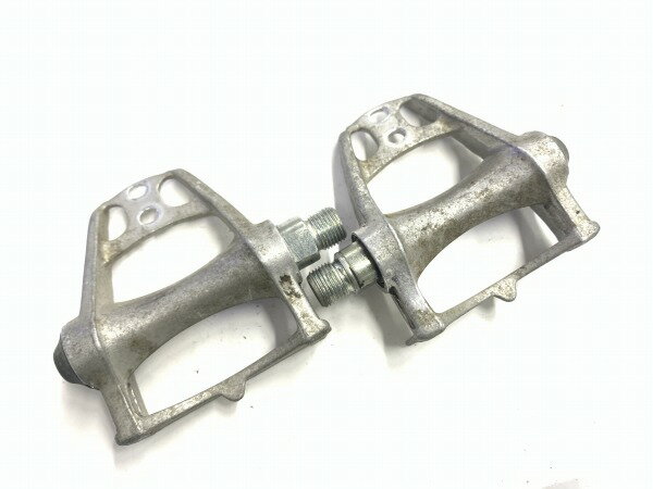 ペダル フラットペダル マイヨール トゥクリップペダル ※トゥクリップ欠品 - 中古