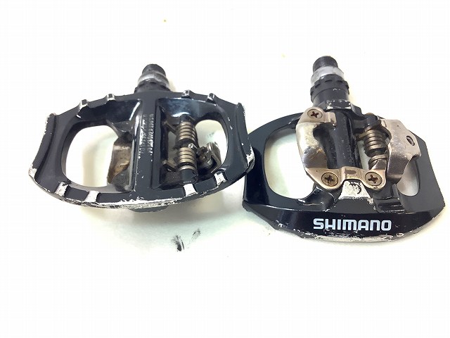 ペダル ビンディングペダル シマノ 片面フラットペダル　PD-A530 SPD - 中古