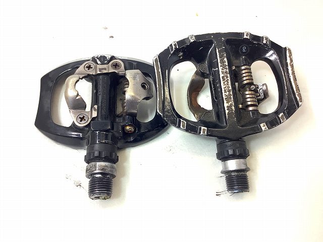 ペダル ビンディングペダル シマノ 片面フラットペダル　PD-A530 SPD - 中古