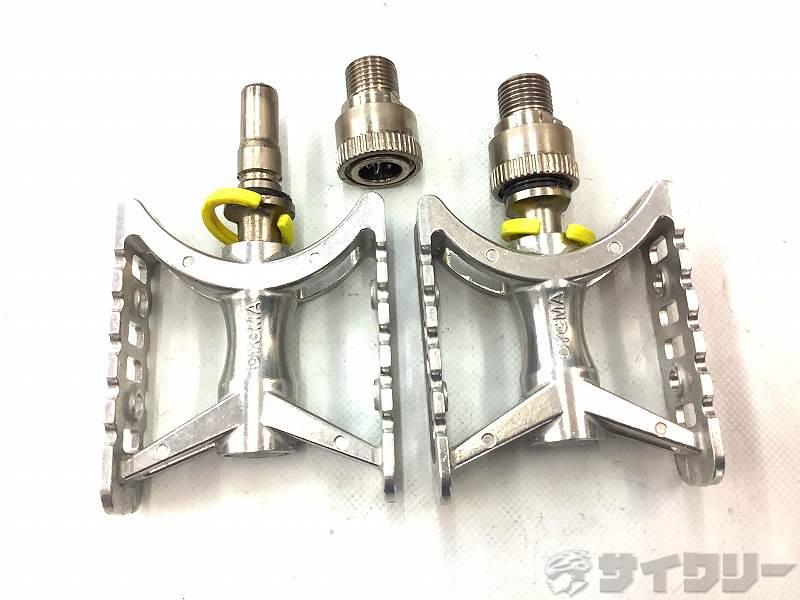 ペダル フラットペダル ミカシマ 脱着ペダル CYGMA Ezy - 中古