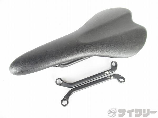 樂天商城 - サドル モーガウ サドル FORSAGE　ブラック　アルミ＆カーボンレール（交換可能） - 中古
