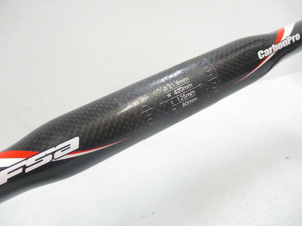 ハンドル ドロップ FSA ドロップハンドル Carbon Pro 420（c-c）/31.8mm 中古