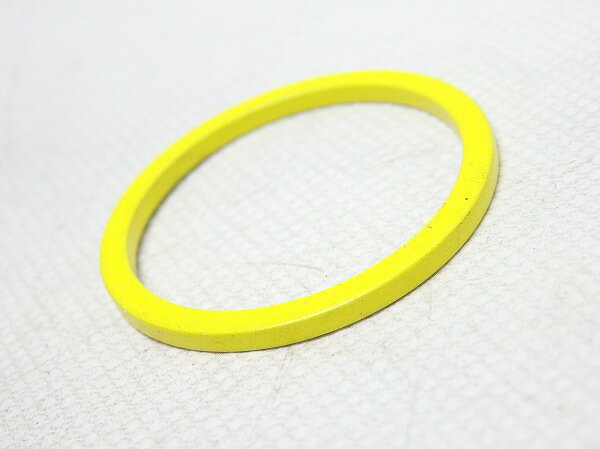 ヘッドパーツ コラムスペーサー 不明 コラムスペーサー イエロー OS/2mm - 中古