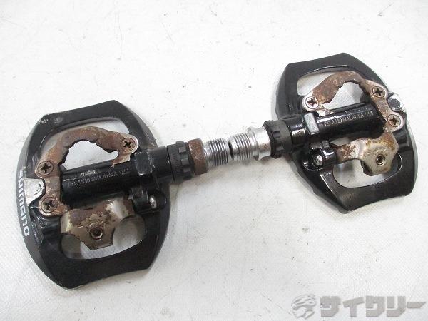 ペダル ビンディングペダル シマノ 片面ビンディングペダル PD-A530 - 中古