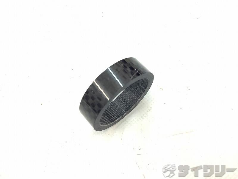 ヘッドパーツ コラムスペーサー 不明 カーボンコラムスペーサー　OS 10mm - 中古