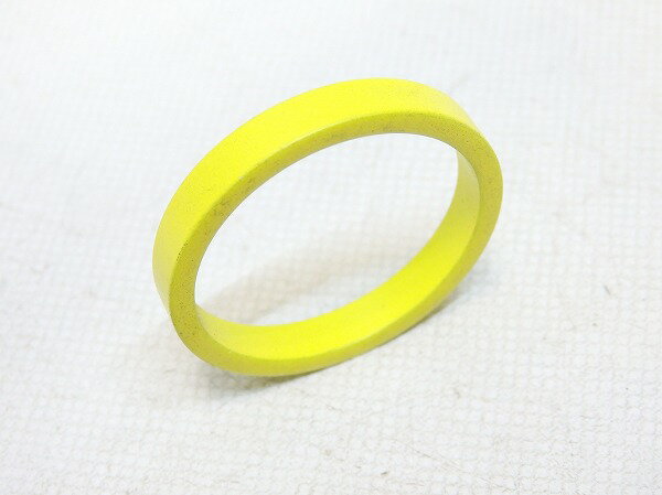 ヘッドパーツ コラムスペーサー 不明 コラムスペーサー イエロー OS/5mm - 中古