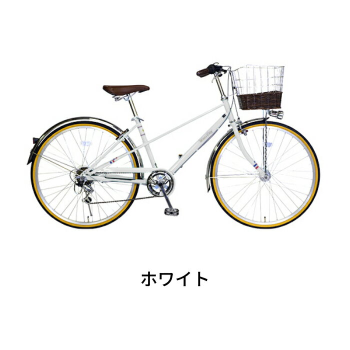 自転車 シティサイクル 26インチ ギア付 Mixte City ミキストシティ