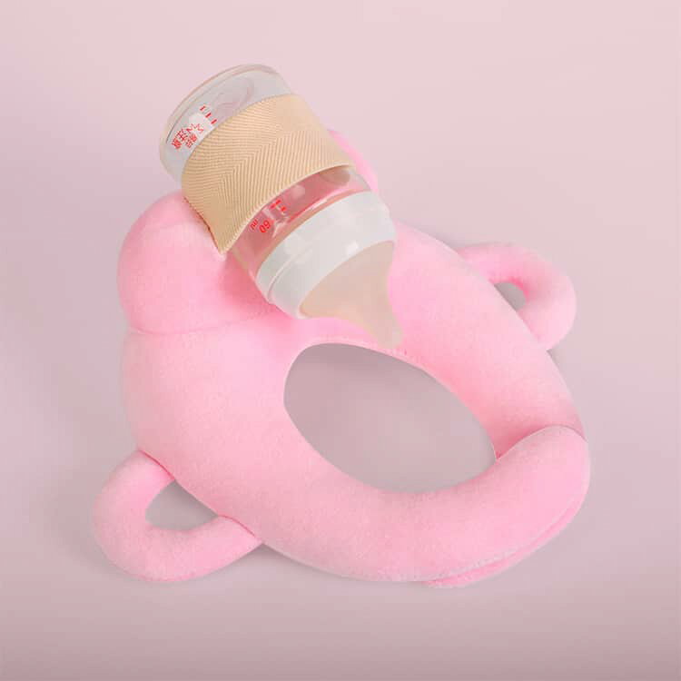 枕 双子育児 赤ちゃん 授乳クッション ハンズフリー 自分で飲む 洗濯OK 哺乳瓶 寝...