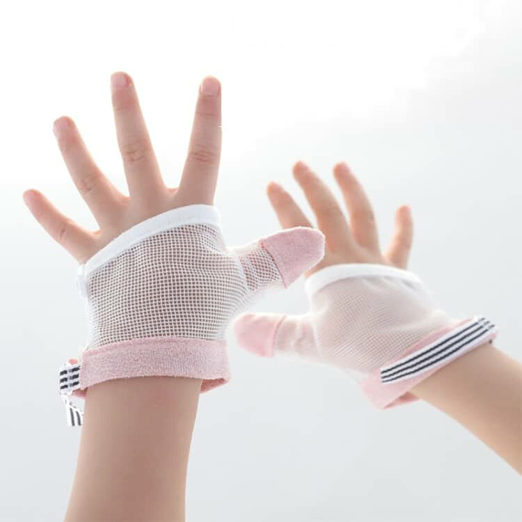 防止グッズ 矯正器 指しゃぶり 爪噛み防止 やめさせる 歯がため てぶくろ 補正 お...