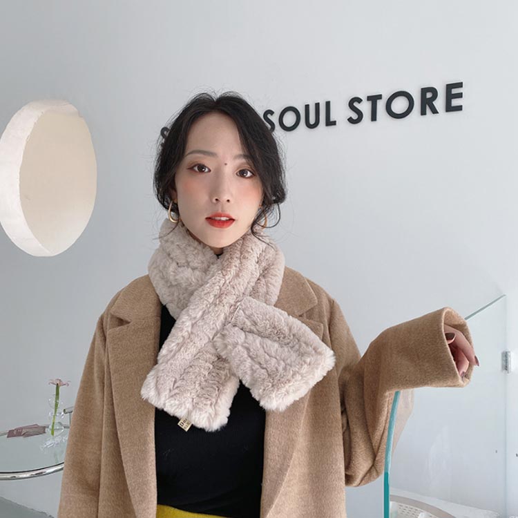 ふわふわ マフラー インサートタイプ ティペット フェイクファー ファー モフモフ スヌード ladies 冬 オシャレ あたたかい エコ ファー スノーボード mens ネックウォーマー レディース 暖かい おしゃれ メンズ マフラー 差し込み cyoacyoa-10003214 CYOAcyoa SHOP サンプル画像3