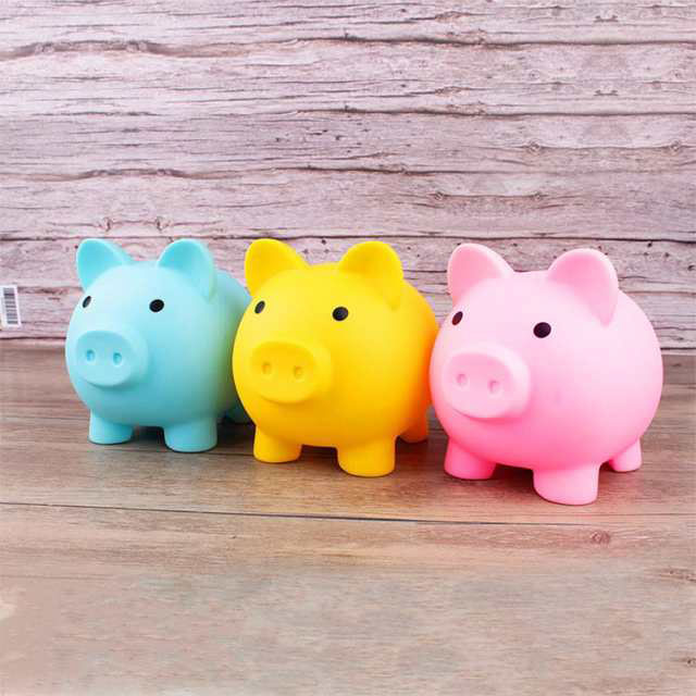 豚の貯金箱 割れない 貯金箱 ぶた かわいい インテリア おしゃれ 動物 こども 子ども 500円 500円玉 貯金 豚貯金箱 北欧 小銭 硬貨 座ってる 貯金豚 雑貨 栓付き ピンク ブルー ブタ ブタさん 男の子 女の子 cyoacyoa-10003692 CYOAcyoa SHOP サンプル画像3