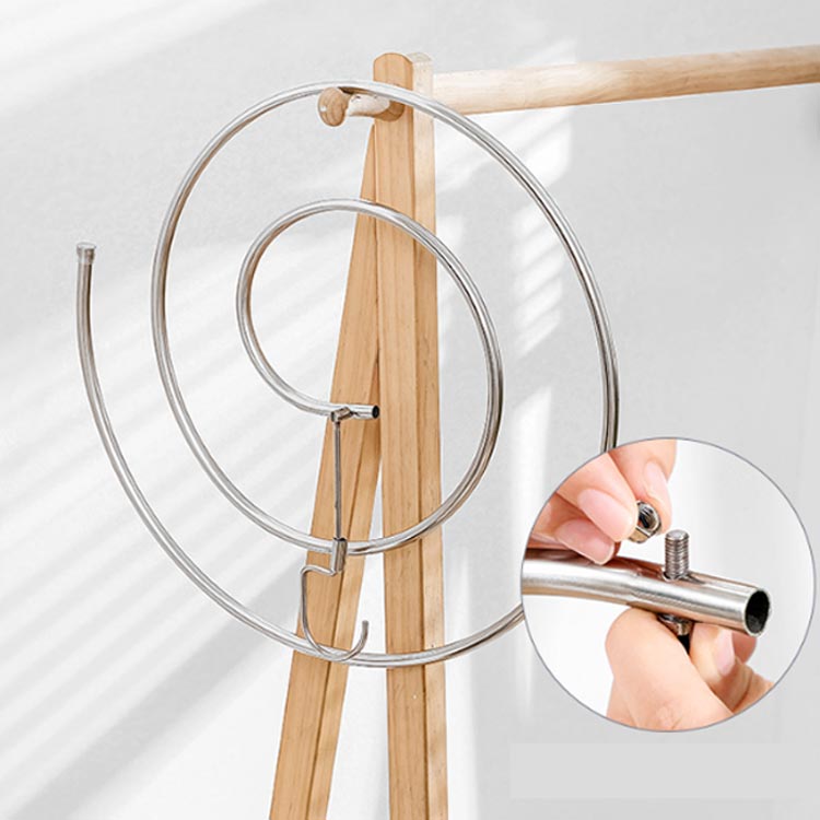 シーツハンガー 折りたたみ式 物干しハンガー バスタオルハンガー タオルハンガー 物干し ハンガー バスタオル干し タオル干し 洗濯 シーツ バスタオル タオル 掛け 干し スパイラルハンガー ステンレス