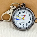 ナースウォッチ 懐中時計 かいちゅう時計 時計 キーホルダー かわいい ピンクゴールド メンズ レディース ナース 小物 ナースグッズ 看護師 医療 ナースリー 生活防水 送料無料 2