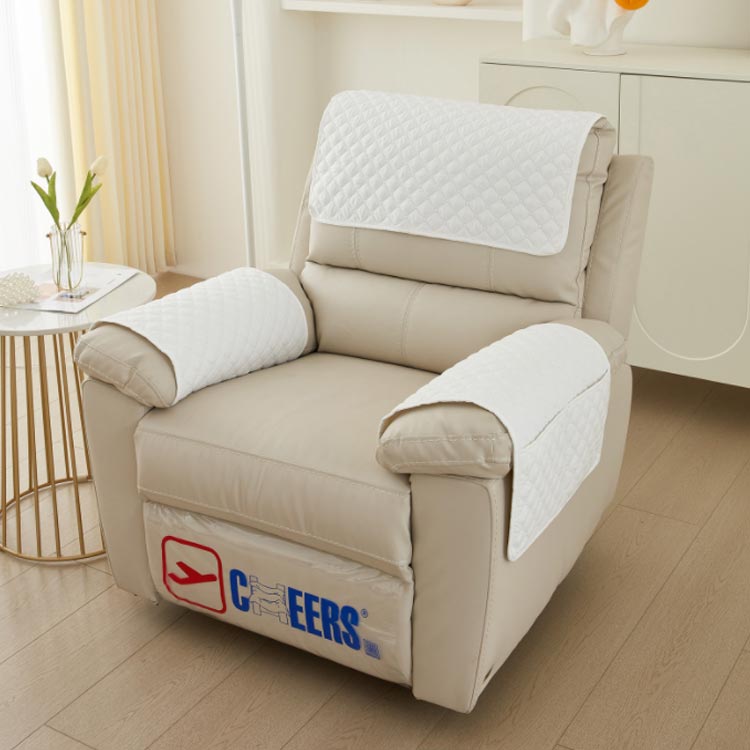 1人掛け ソファーカバー ソファーシート ソファー ヘッドカバー ソファー掛け袋 かけるだけ ソファーサイドポケット シートサイドポケット キズ防止 ズレ防止 滑り止め 汚れ防止 リモコンポケット 吊り下げ収納袋 多機能 [3]