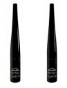 オールデーパーフェクトアイライナー【お得な2本セット】カラー・ブラック(黒) ALL-DAY Perfect Eye Liner】 泣いても、汗かいてもキレイなパッチリ目 リキッド 筆タイプ マツエク ノンパラベン かすれない 滲まない