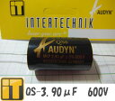 オーディンキャップ QS-3.90μF/630V フィルムコ...