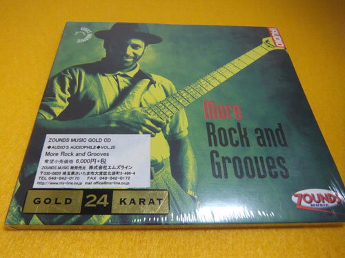 ZOUNDS CDAudio 039 s Audiophile N0.20 MORE ROCK and GROOVES ZOUNDS GOLD 24 KARAT ゴールドディスク Zounds Music CD ゾウンズ Made in Germany