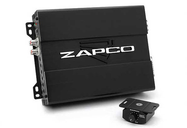 ZAPCO Power Amplifiers ST-Xシリーズパワーアンプは、優れたコストパフォーマンスを実現したモデルです。 ST-2X SQ / ST-4X SQ / ST-5X IIの、パワーアンプ部のファイナルディバイスは、音質が好評なバイポーラトランジスターTO-3Pをプッシュプル接続しています。 AB級で動作しているので、高出力でナチュラルなサウンドを実現しています。 入力RCA端子は、チャンネルごと独立した同軸ネジ止めの高級金メッキ端子を採用しています。 モールド一体型の物に比較して、振動に強く信頼性の高いRCA端子です。 ST-500XM IIはサブウーファー専用パワーアンプ、MOS-FET のD級動作、小型でありながら（ほぼヘッドユニットサイズ）、200W×1ch（4Ω）の出力を達成しています。 内蔵フィルターは、ローパス、バスブースト、サブソニック、フェイズと充実した仕様、サブウーファー帯域を細かく調整することができます。 全4モデル、オーディオ専用のオペアンプと電解コンデンサーを使用し、サウンドクオリティーを重視した設計です。 電源部のスイッチングディバイスはMOS-FETで駆動し、大型トロイダルトランス大容量電解コンデンサーとの組み合わせにより、強力な電源を構成しています。 ST-2X SQ / ST-4X SQ / ST-5X IIはハイレベル入力に対応し、純正デッキなどのスピーカー出力を接続して使用することが可能です。 オートパワーオン機能も搭載しています。 ST-500XM II は、マスター/スレーブとして2台をブリッジ接続して使用すれば、600W×1ch（4Ω）と大幅にパワーアップすることができます。 ブリッジ接続の場合、スピーカーのインピーダンスは2Ωまで使用できます。 プロテクションは、サーマル、オーバーロード、ショートなどの異常の場合には、ハイスピードプロテクション機能が動作します。 ☆ST-X Series Power Amplifiers ST-500XM II 200Wx1chサブウーファー用モノラルパワーアンプ ●ST-500XM II　主な特徴 ・200W×1ch（4Ω）　サブウーファー専用 ・パイパワーサウンドのD級動作 ・グランドがループにならないフローティング入力 ・入力回路にオーディオ用オペアンプを使用 ・オーディオ用電解コンデンサーを使用 ・クロスオーバー内蔵 ・サブソニックフィルター内蔵 ・バスブースト内蔵 ・フェイズコントロール内蔵 ・リモコン付属 リモコン端子、入力端子、クロスオーバー/ゲイン調整部 電源端子（最大4ゲージ）、スピーカー端子 LOW ESR 大容量の電源平滑用電解コンデンサー、大型トロイダルトランスを使用、強力な電源回路を構成しています。 （写真はST-4X SQ ですが、全モデル共通です） オーディオ専用エルナー社製電解コンデンサー、5532高音質オペアンプ、バイポーラトランジスターTO-3Pを使用、サウンドクオリティーを重視したパワーアンプの回路を構成しています。 （写真はST-4X SQ ですが、全モデル共通です） ZAPCOST-X SeriesPower Amplifiers ST-500XM II ST-2X SQ ST-4X SQ ST-5X II ST-6X SQ　