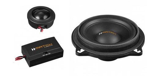 マッチ MATCH UP C42BMW-FRT.1 BMW専用 10cm2wayトレードインスピーカー 1series E81/82/87/88, 3series E90/91/92/93, 5series E60/61, 6series E63/64, 7series E65/66、X1 E84、X3 E83、X5 E70、X6 E71、等