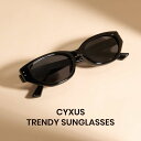 送料無料 cyxus サングラス レディース キャッツアイフレーム UVカット 紫外線対策 小顔効果 運転 登山 旅行 スポーツ用 おしゃれ(4)